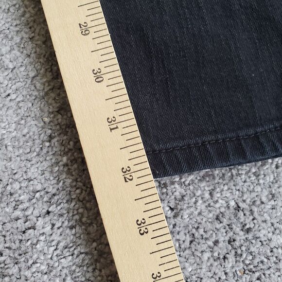 Levis 511 Jeans Mens 36x32 black Slim Straight Stretch Denim - Picture 11 of 14